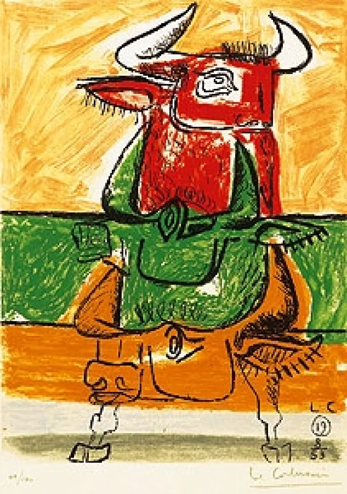 Офорт Le Corbusier - Libro UNITÉ