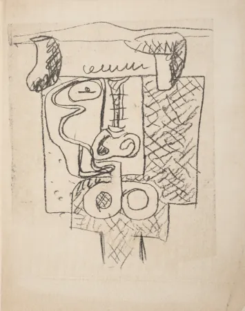 Нет Никаких Технических Le Corbusier - Taureau, C. 1960 - Unique proof!