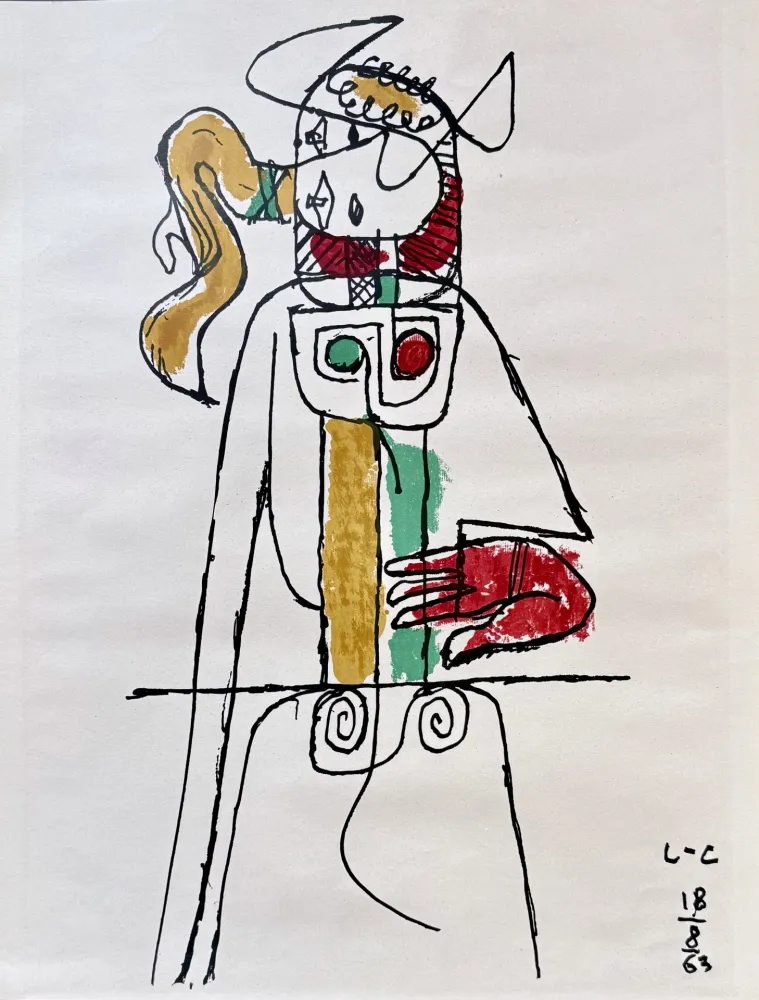 Литография Le Corbusier - Taurus, 1963