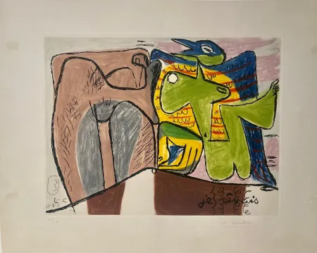 Офорт И Аквитанта Le Corbusier - Unité, Planche 3 