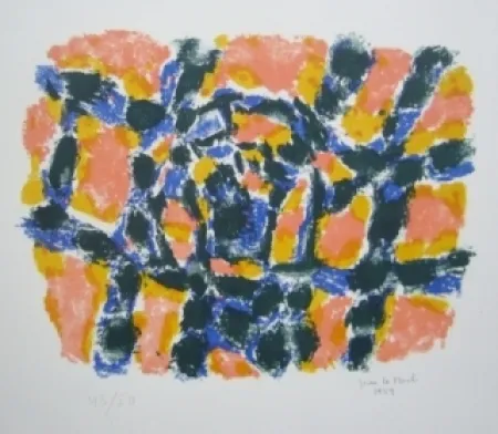 Литография Le Moal - Composition