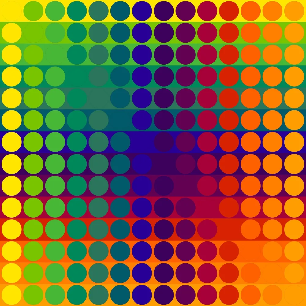 Литография Le Parc - Color Secuencia 1