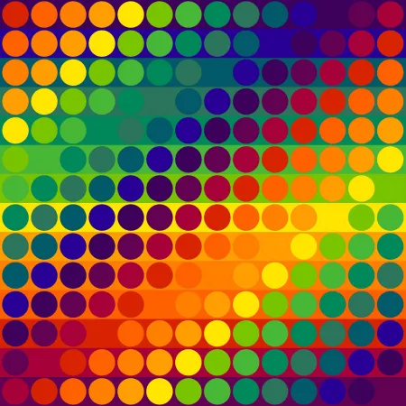 Литография Le Parc - Color Secuencia 13