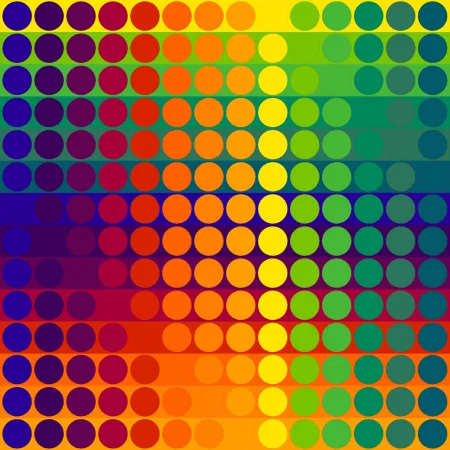 Линогравюра Le Parc - Color Secuencia 4