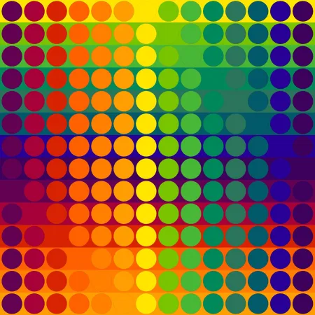 Литография Le Parc - Color Secuencia 5