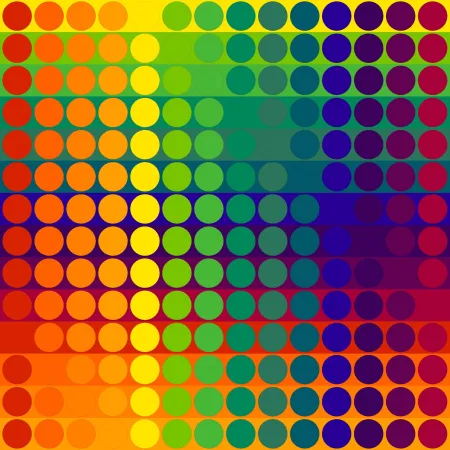 Литография Le Parc - Color Secuencia 6