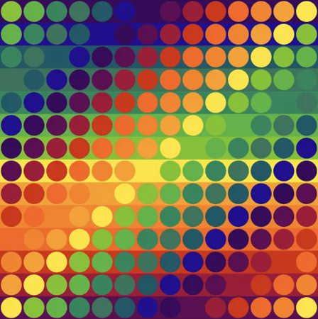 Литография Le Parc - Color Secuencia 9