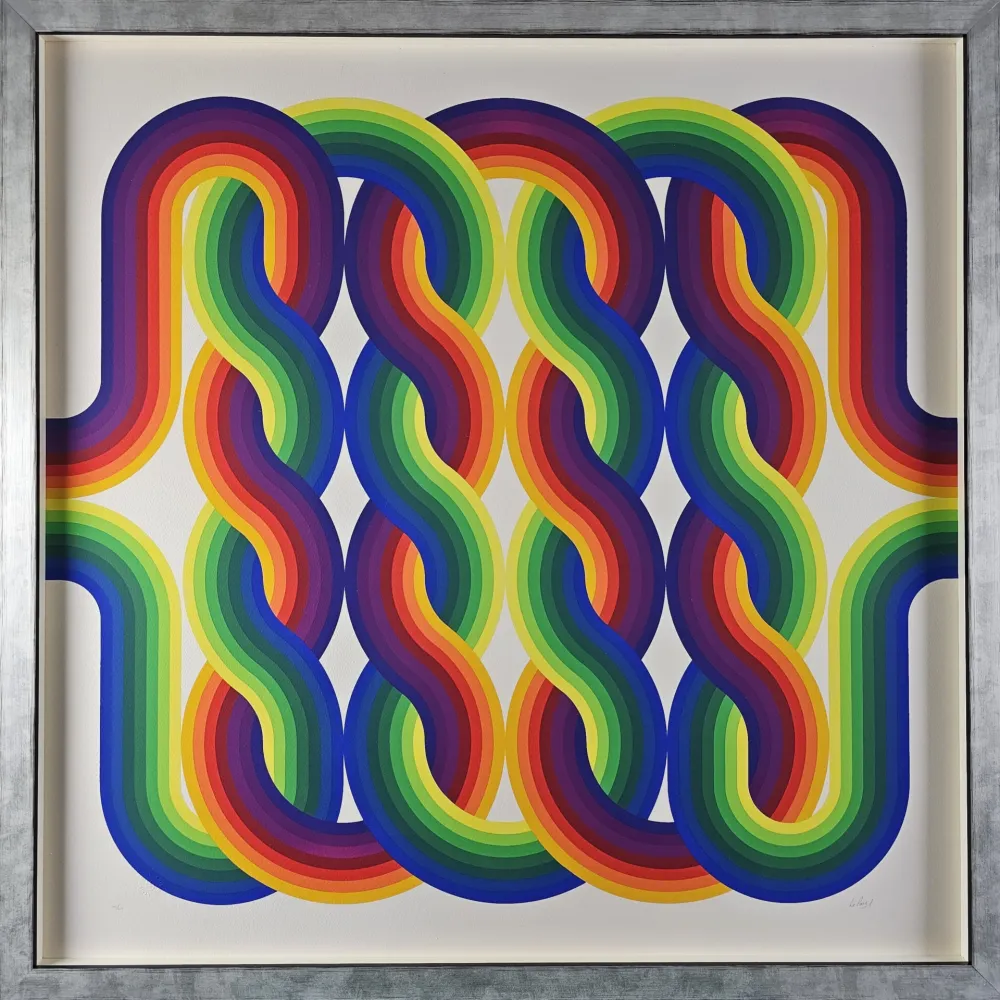 Литография Le Parc - La Longue Marche. No 4