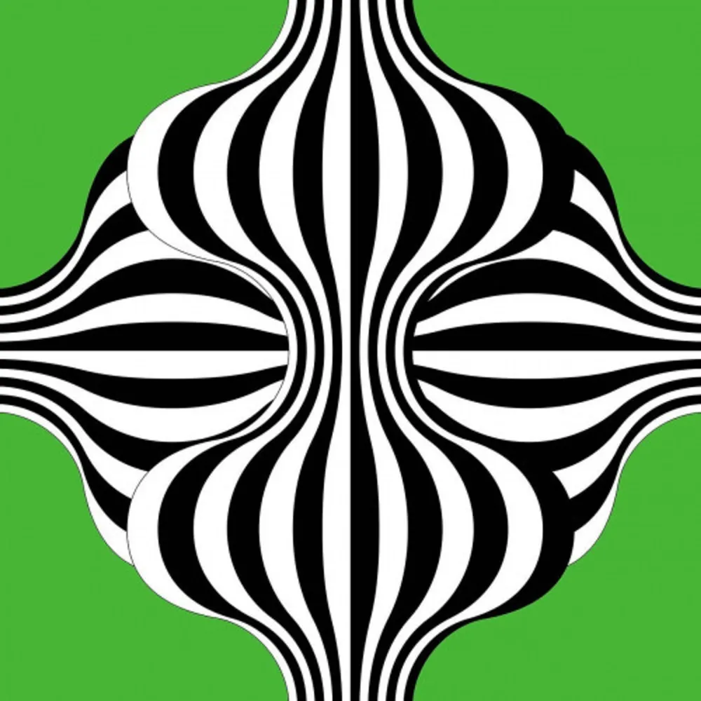 Литография Le Parc - Larga marcha, 4 bifurcaciones, 3