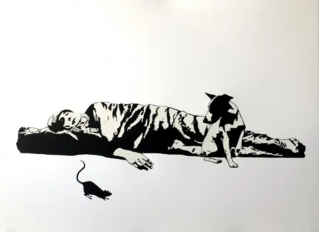 Сериграфия Le Rat - The Homeless