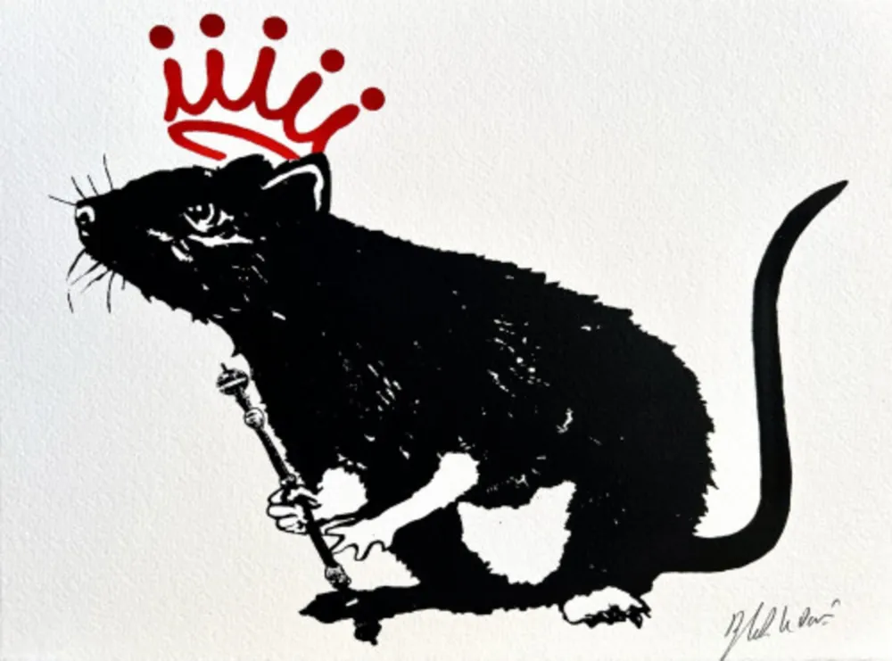 Сериграфия Le Rat - The king