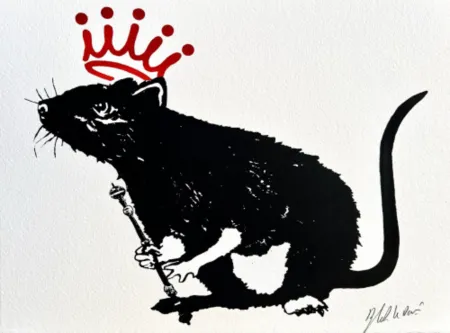 Сериграфия Le Rat - The king