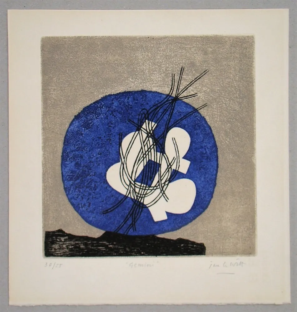 Офорт И Аквитанта Le Witt - Gemini