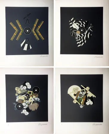 Литография Le Yaouanc - ALBUM 1101 : 10 LITHOGRAPHIES ORIGINALES SIGNÉES (1970).