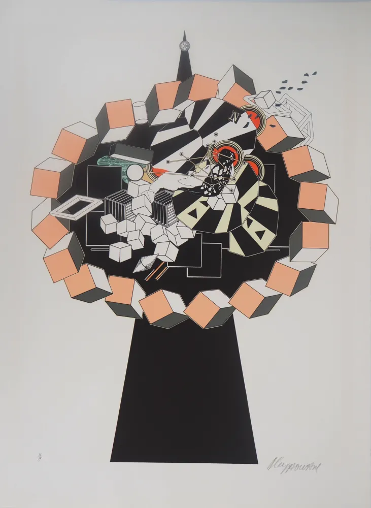 Литография Le Yaouanc - Korkozégone