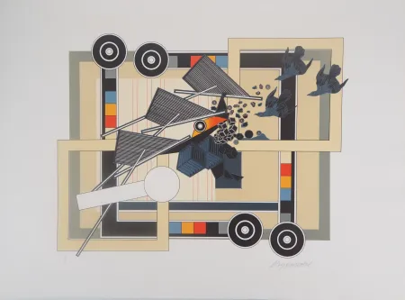 Литография Le Yaouanc - Tandem