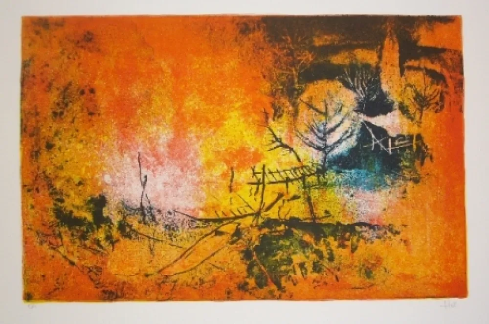 Литография Lebadang - Embarcadere