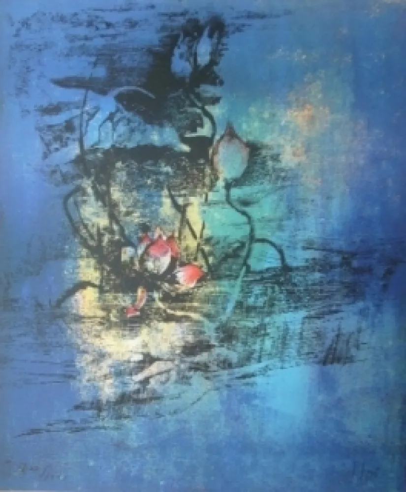 Литография Lebadang - Nenuphars 