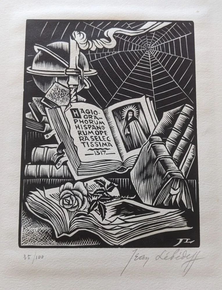 Гравюра На Дереве Lébédeff  - Nature Morte