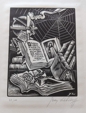 Гравюра На Дереве Lébédeff  - Nature Morte