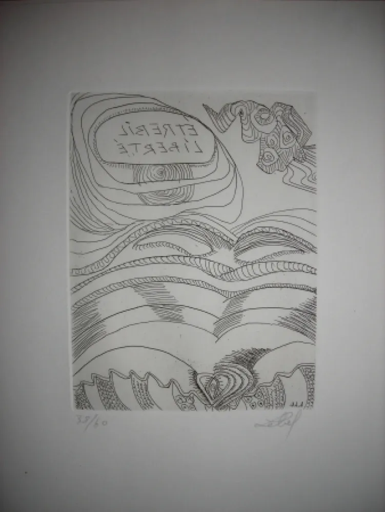 Офорт Lebel - The international avant garde 2