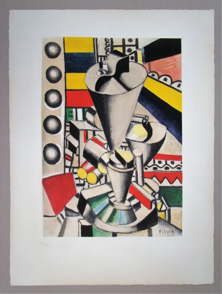 Сериграфия Léger (After) - Éléments mécaniques