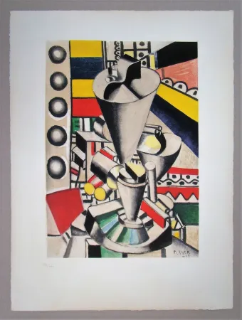 Сериграфия Léger (After) - Éléments mécaniques