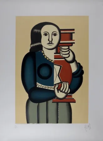 Литография Léger (After) - Femme à la Cruche, c.1950