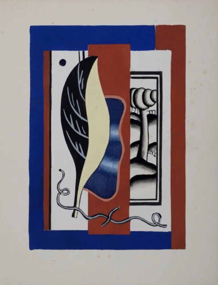 Трафарет Léger (After) - La Feuille jaune