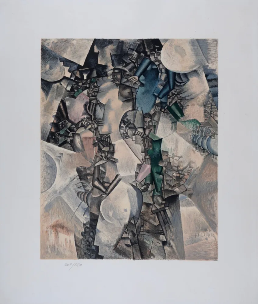 Литография Leger - La Noce