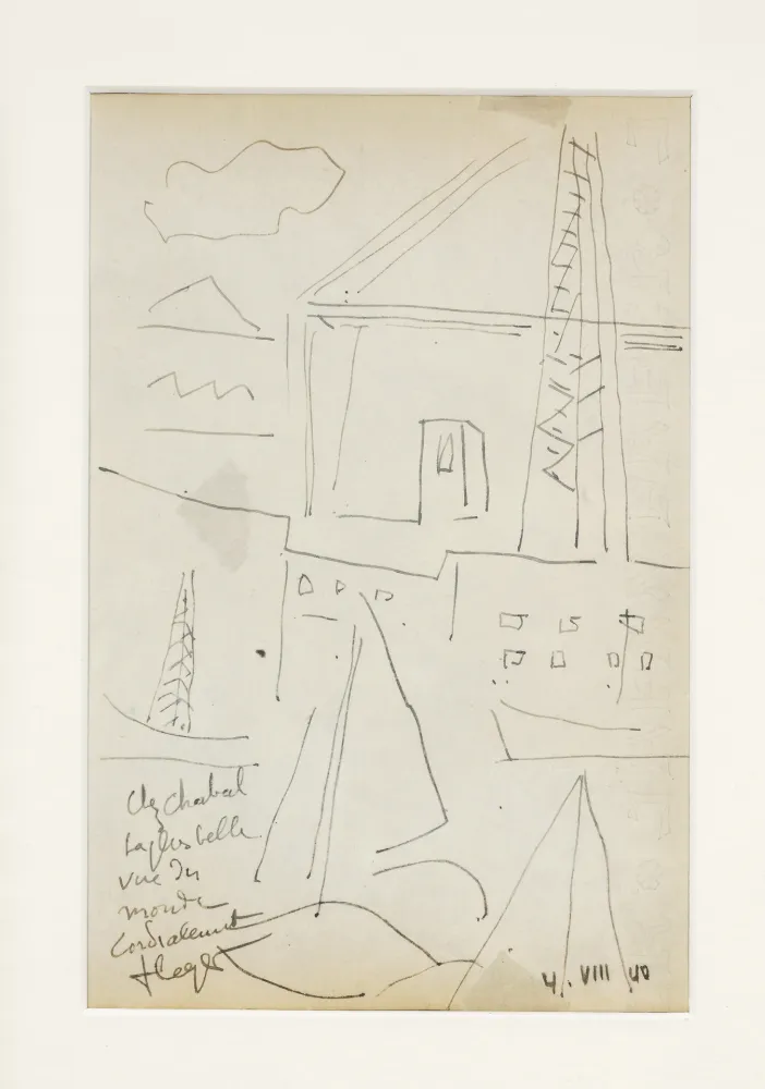 Нет Никаких Технических Leger - Le pont transbordeur de Marseille, 1940. 