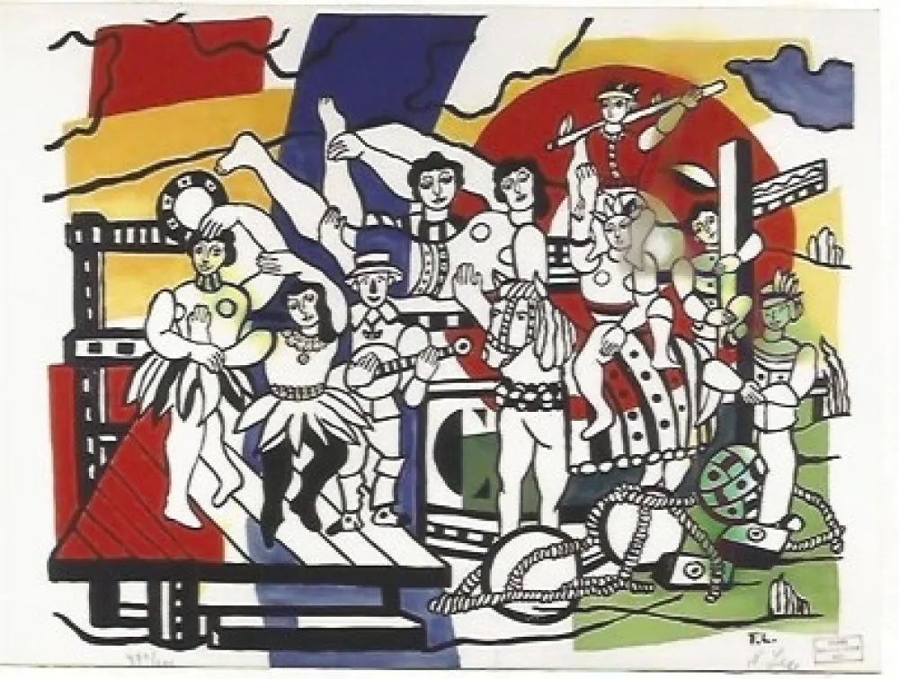 Литография Leger - The Parade