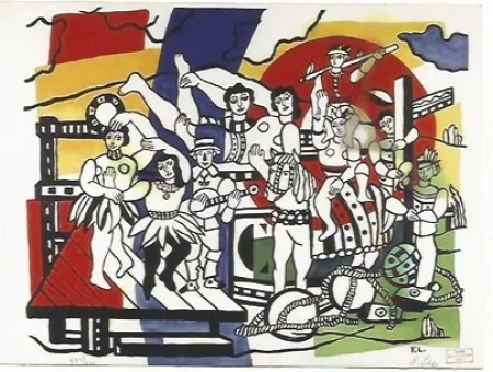 Литография Leger - The Parade