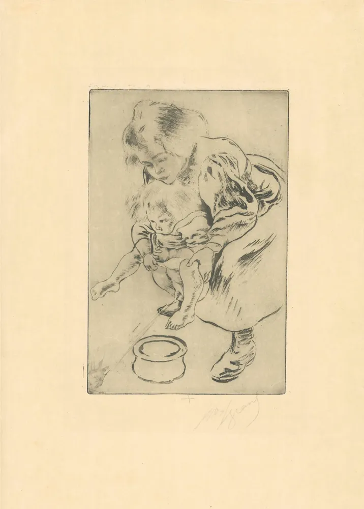 Офорт И Аквитанта Legrand - La grande sœur / The Big Sister