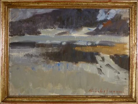 Нет Никаких Технических Lehmann - Impressionistische Landschaftsstudie