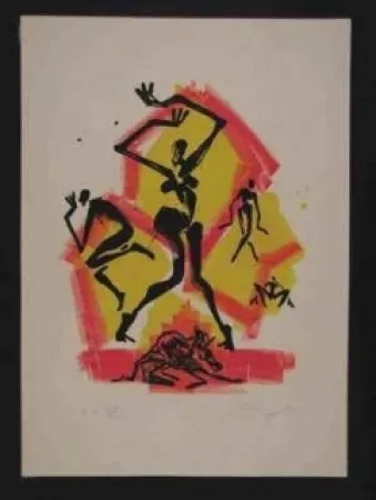 Литография Leiberg - Sans titre