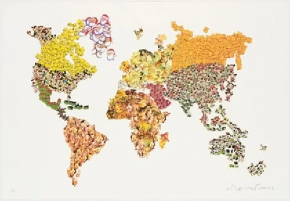 Литография Leirner - Assim é se lhe parece