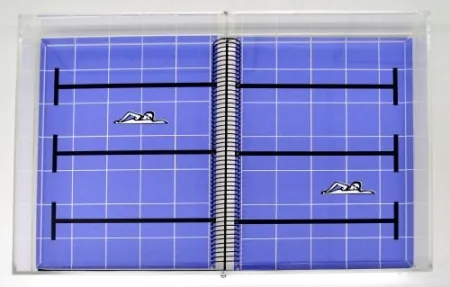 Литография Leirner - Rio 2016 - Natación