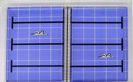 Многоэкземплярное Произведение Leirner - Rio 2016 - Natación