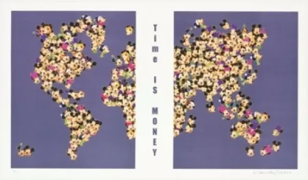 Литография Leirner - Time is money