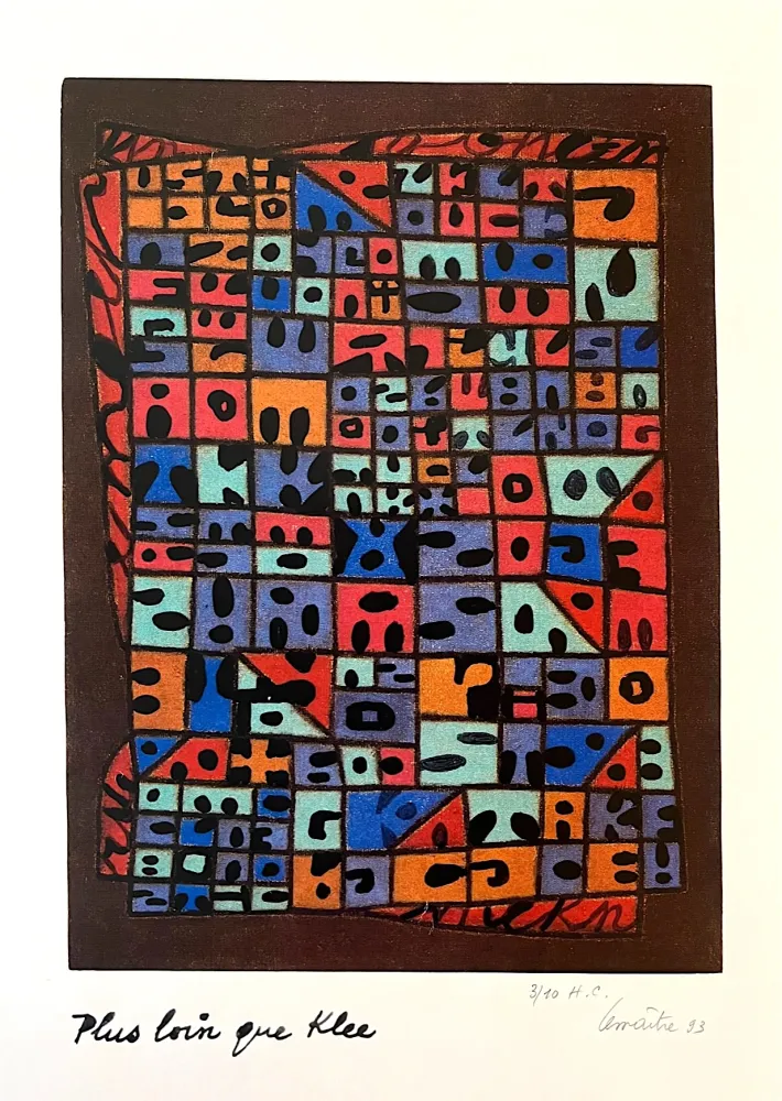 Гашение Lemaitre  - Plus loin que Klee