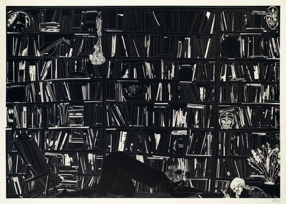 Литография Leng - Blossom on touch