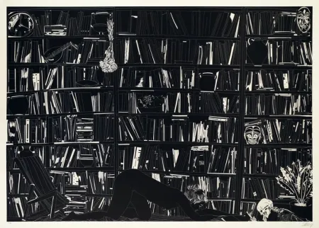 Литография Leng - Blossom on touch