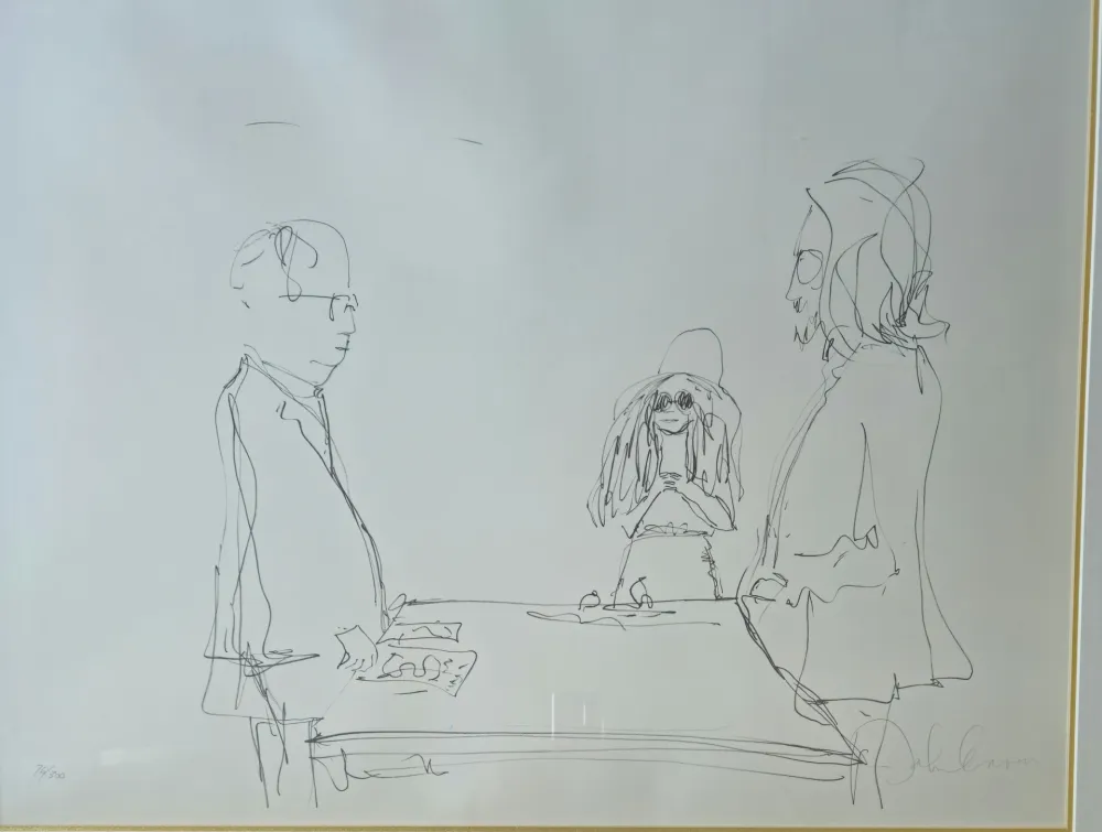 Литография Lennon -  “I do” , from Bag One Suite