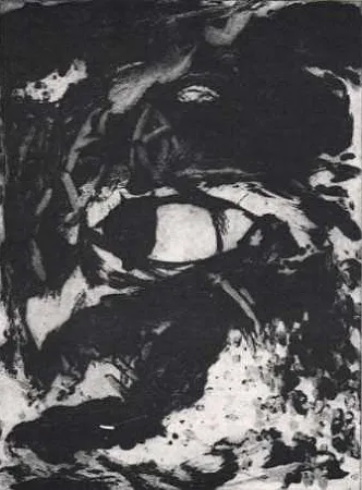 Гравюра León - Luz de luna III