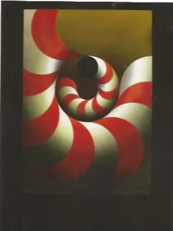 Гравюра Leparc - Modulation jaune