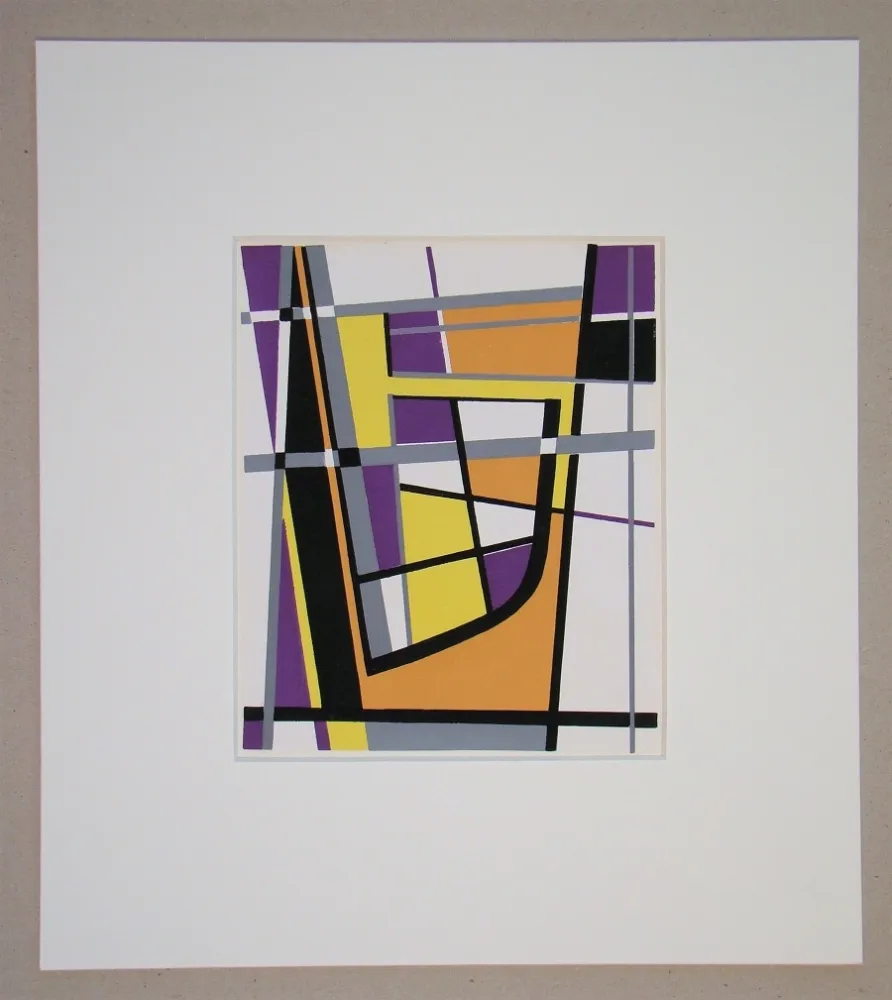 Трафарет Leppien - Composition abstrait