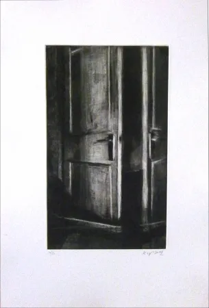 Офорт Levy - Intérieur I