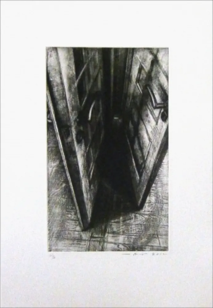 Офорт Levy - Intérieur II