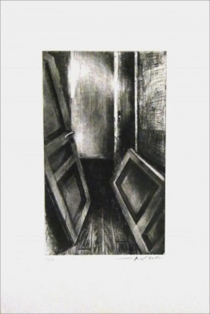 Офорт Levy - Intérieur IV